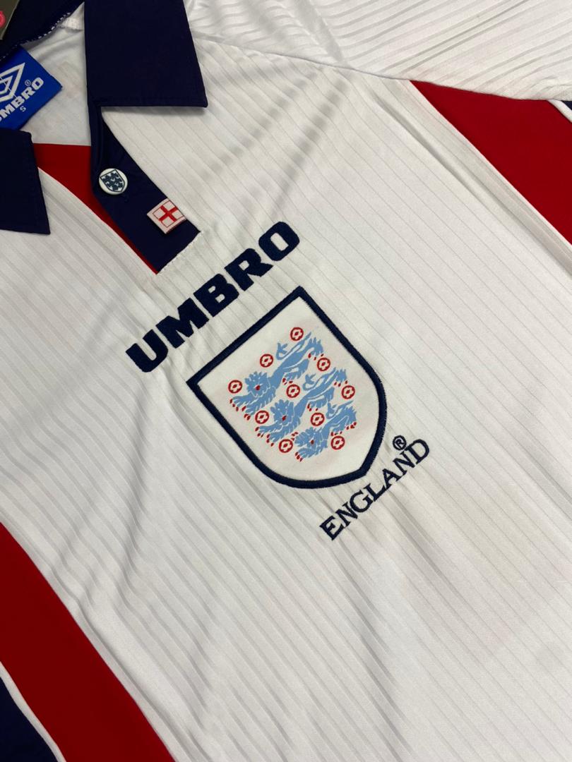 Retro David Beckham England 1996/97 Home Mens Jersey
