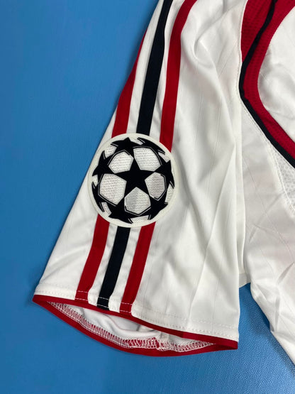 AC Milan 2006-2007 Kaka #22 White Away Final Soccer Mens Jersey