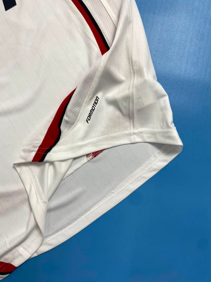 AC Milan 2006-2007 Kaka #22 White Away Final Soccer Mens Jersey