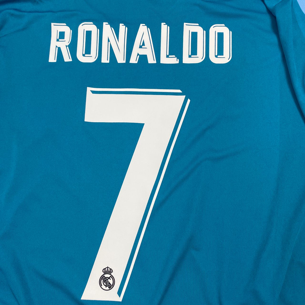 Real Madrid Champions League 2017/2018 - Ronaldo #7 Jersey