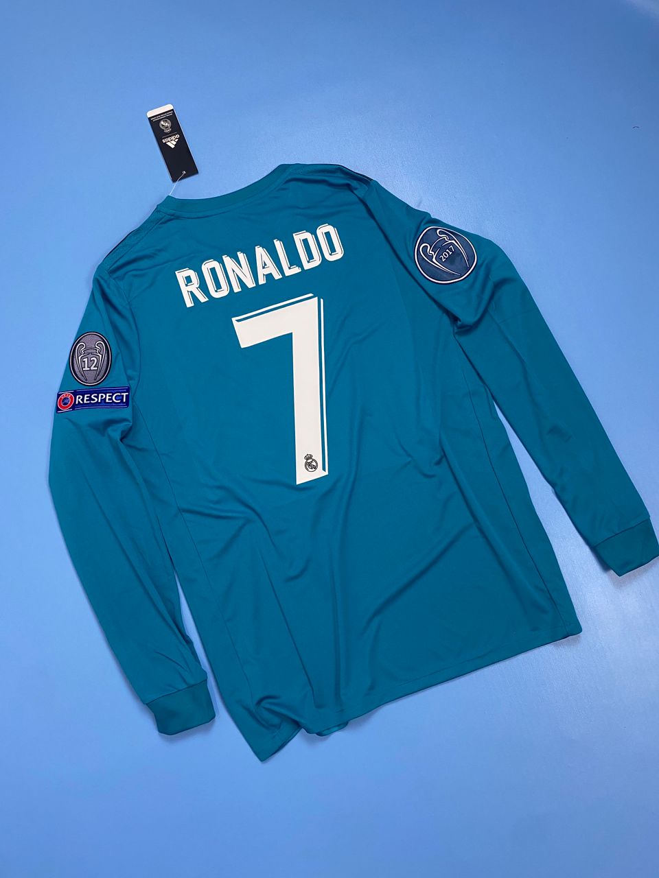 Real Madrid Champions League 2017/2018 - Ronaldo #7 Jersey