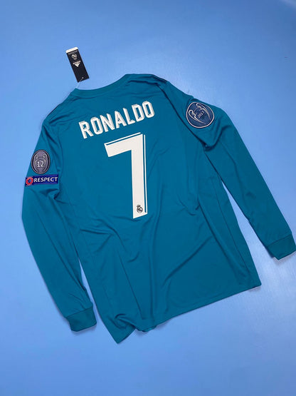 Real Madrid Champions League 2017/2018 - Ronaldo #7 Jersey
