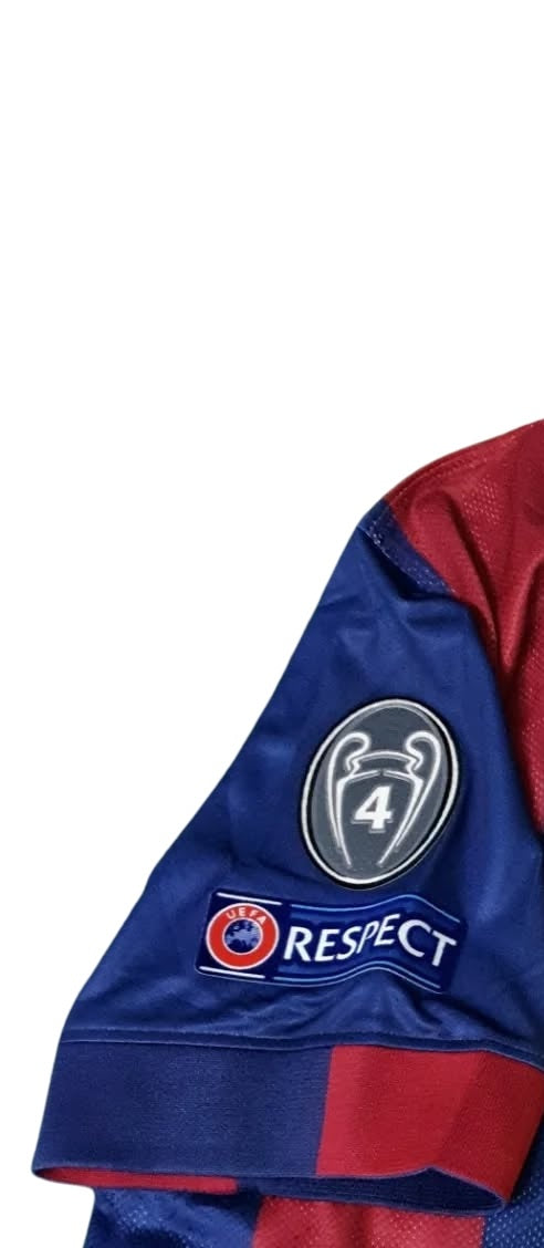 FC Barcelona 2014-2015 Home Retro Champions League Edition - Messi #10 Jersey