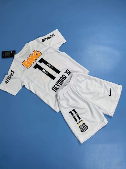 Santos de Brazil Soccer Jersey For Kids Neymar Jr #11 white