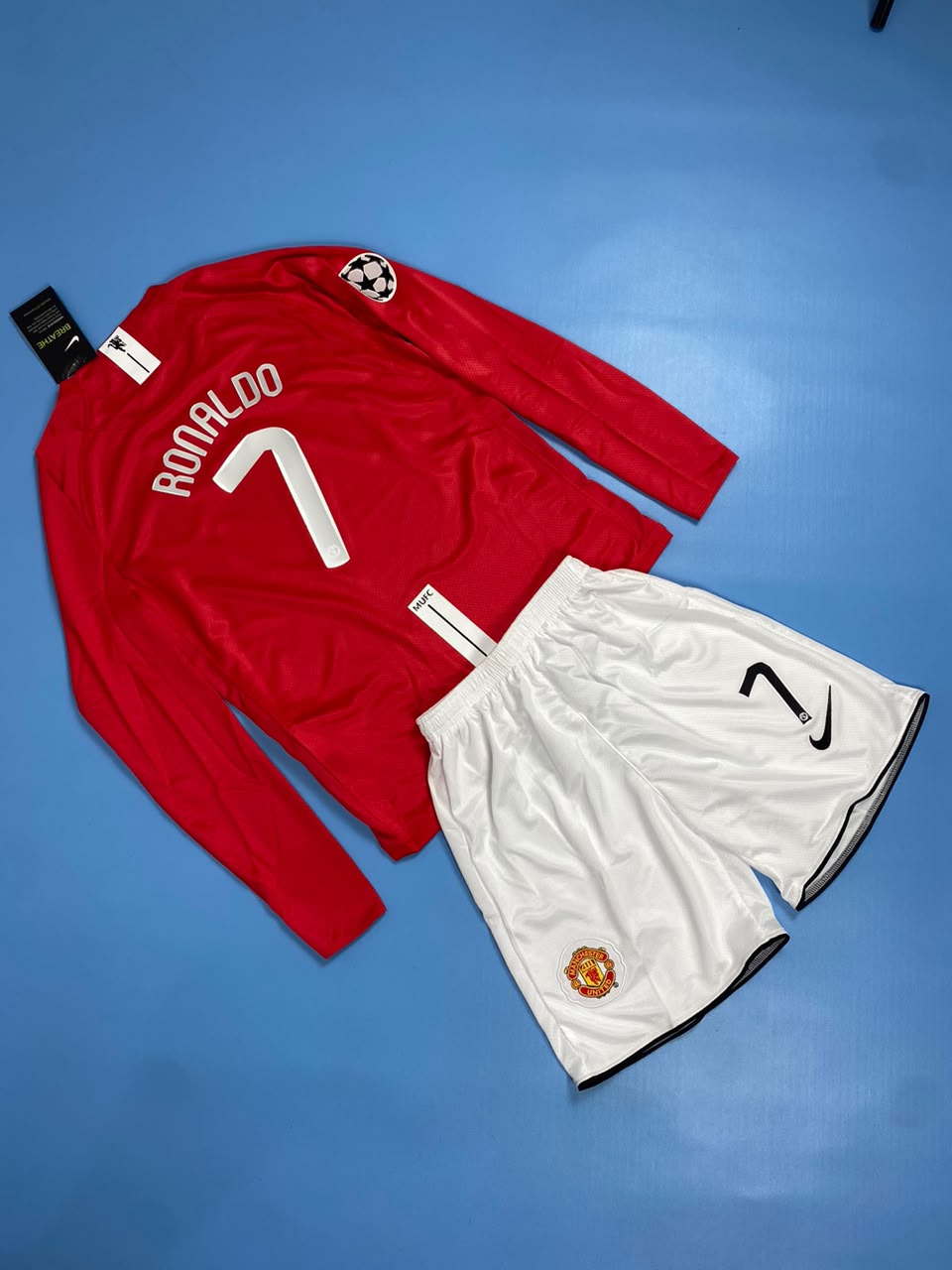 Manchester United 2008 Jersey UCL Final Home Kids Youth size - Cristiano Ronaldo #7