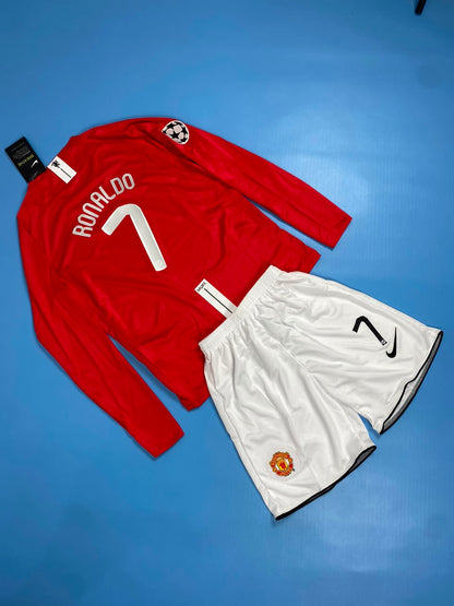 Manchester United 2008 Jersey UCL Final Home Kids Youth size - Cristiano Ronaldo #7