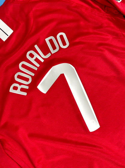Manchester United 2008 Jersey UCL Final Home Kids Youth size - Cristiano Ronaldo #7