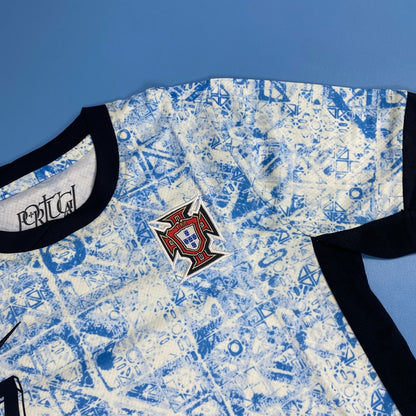 Portugal 2024 Away Jersey Youth Kits - RONALDO #7