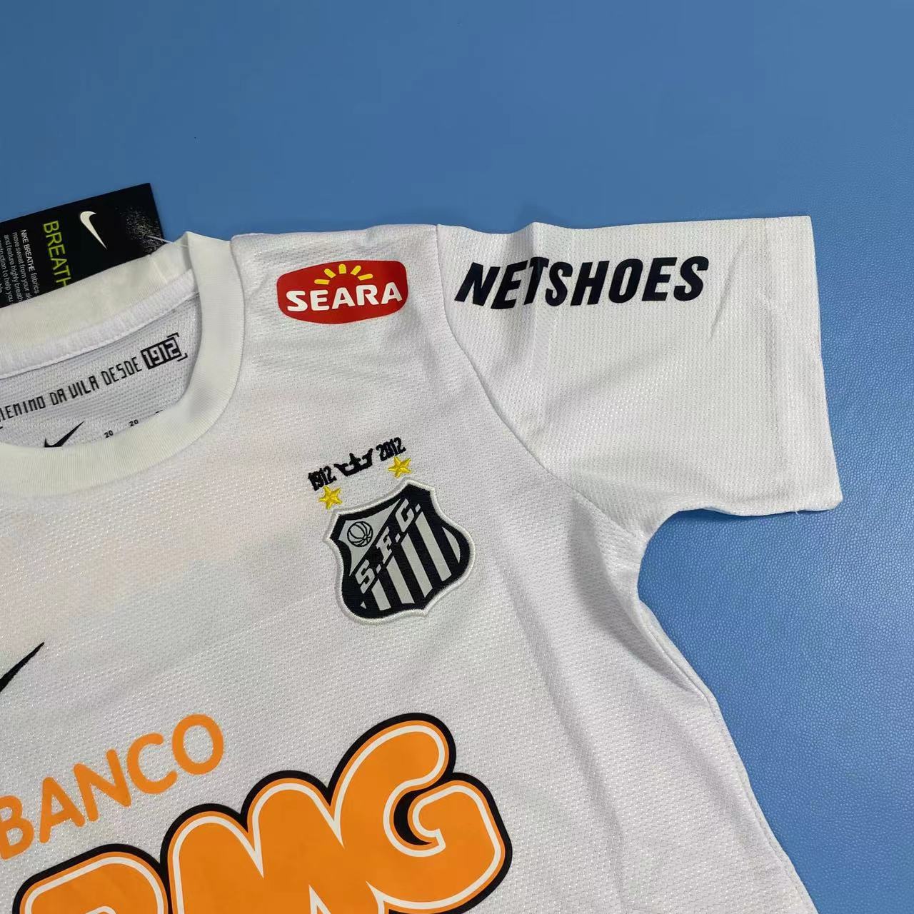 Santos de Brazil Soccer Jersey For Kids Neymar Jr #11 white