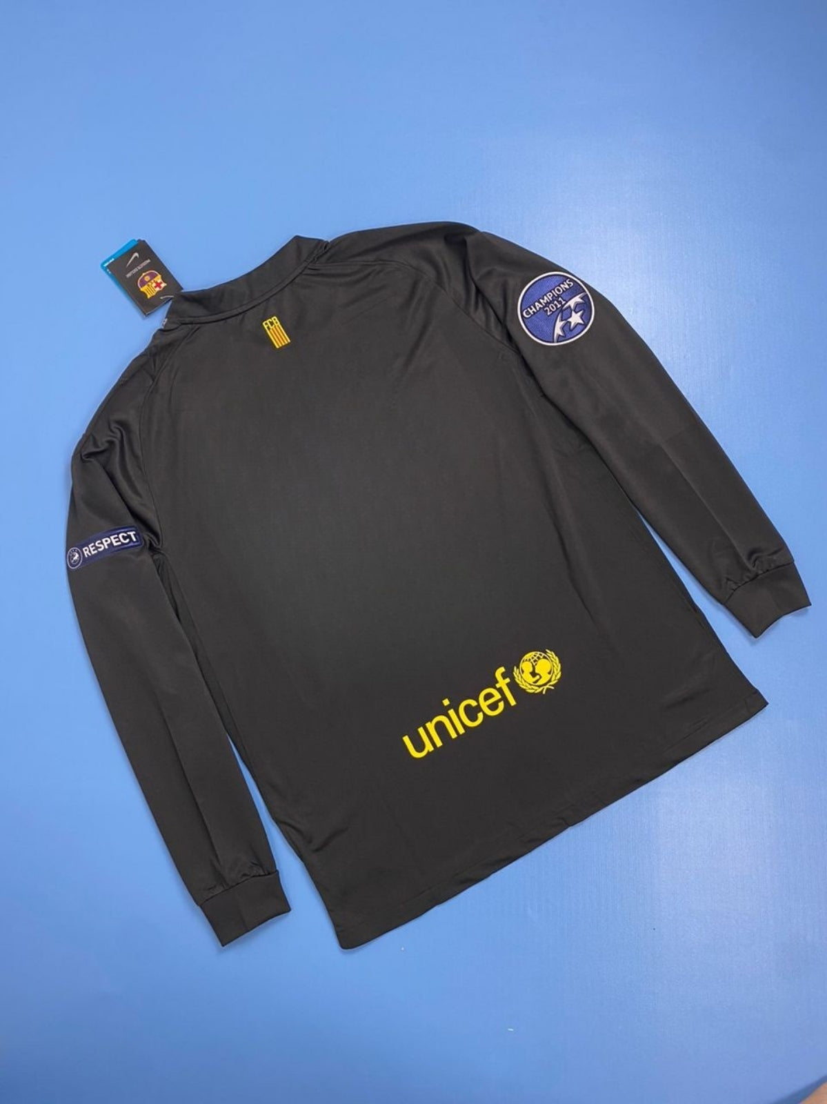 FC Barcelona 2011/2012 UEFA Champions League away Black Jersey