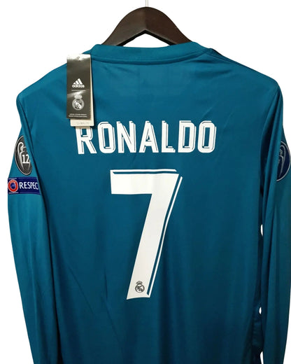 Real Madrid Champions League 2017/2018 - Ronaldo #7 Jersey