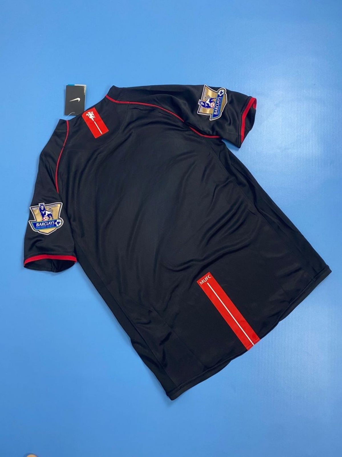 Manchester United 2007/2008 Black Premier League Jersey
