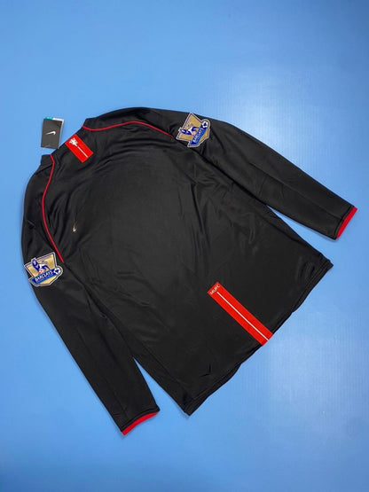 Manchester United 2007/2008 Black Jersey Kit