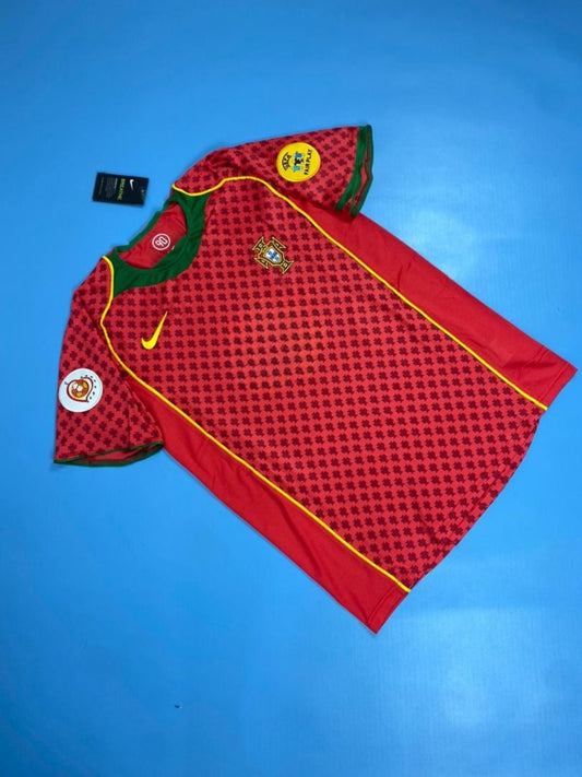 Portugal 2004/2005 Euro Final Home Retro Mens Jersey