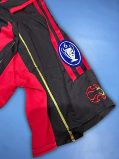 AC Milan 2006/2007 Home Champions League Jersey - Ronaldinho #80 Jersey