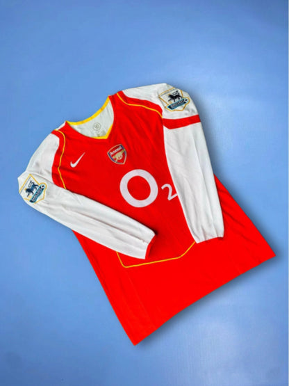 Arsenal Retro Long Sleeve Football Jersey - Thierry Henry