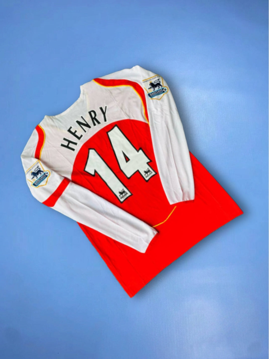 Arsenal Retro Long Sleeve Football Jersey - Thierry Henry