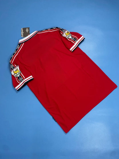 Manchester United 1998-1999 HOME Red jersey Kit