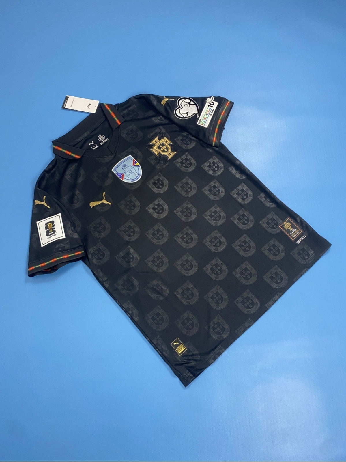 Portugal 2025 Black Special Edition Mens Jersey