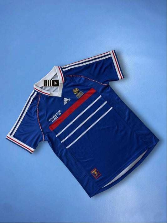 France World Cup 1998 Final Men’s Retro Soccer Jersey