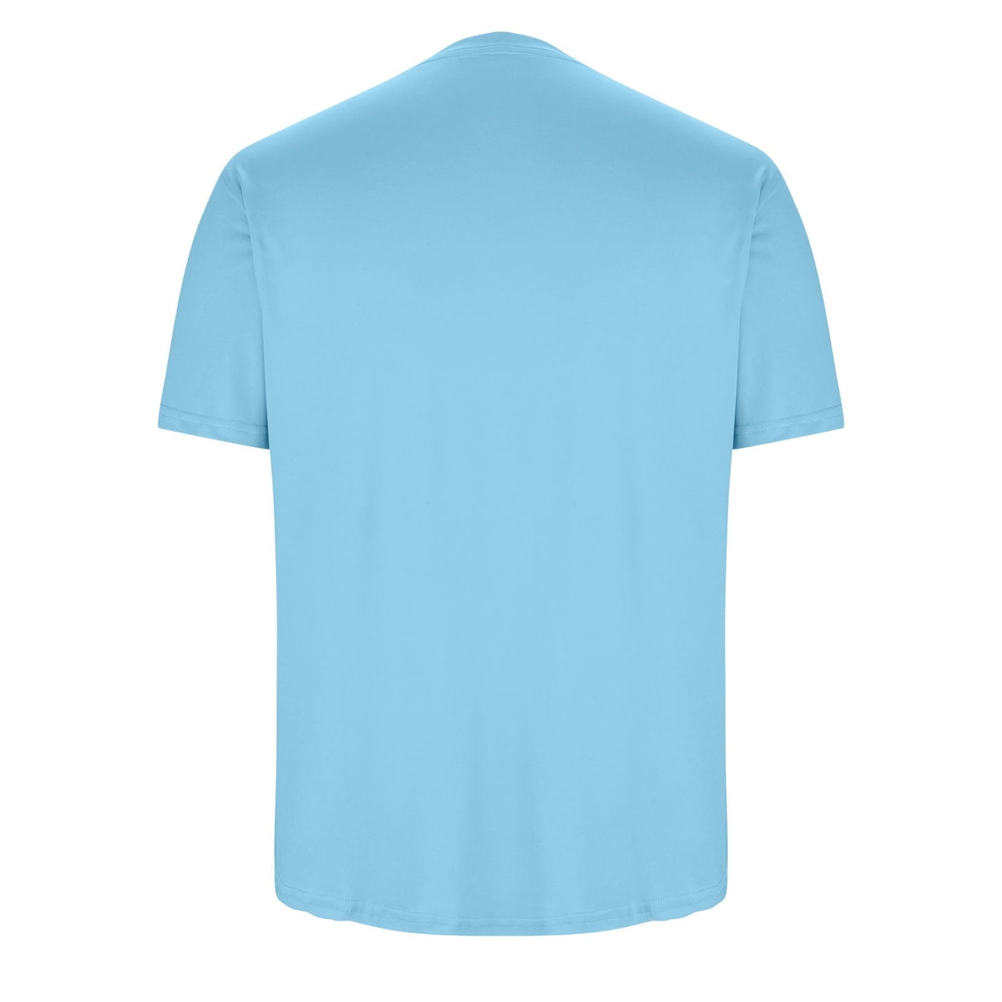 T-Shirt Short Sleeve Men's Sport Workout Dry Fit, Light Blue T-shirt