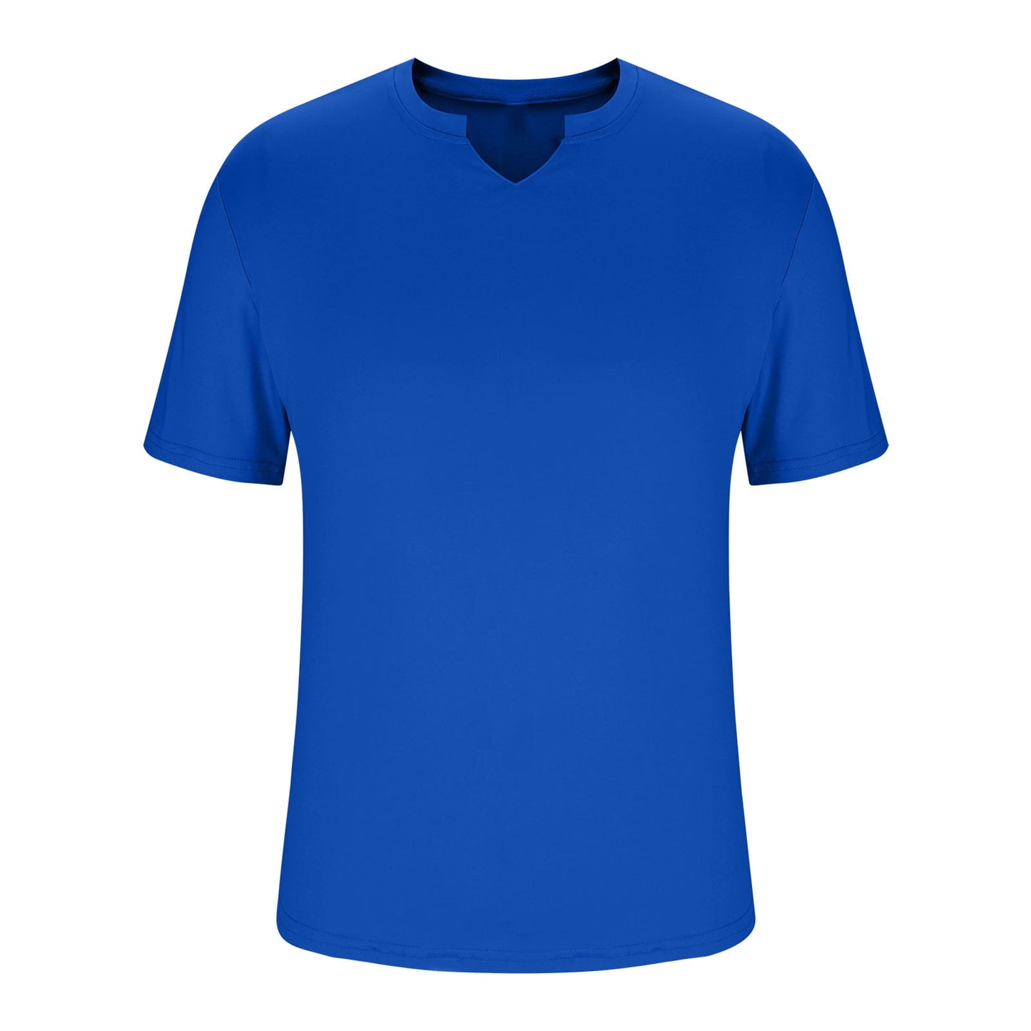 Men’s Short Sleeve Sports T-Shirt – Dry Fit Workout Top, Blue