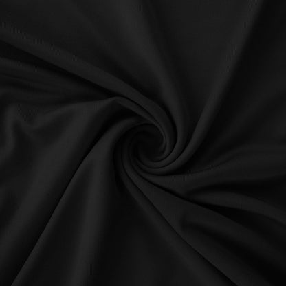 Men's Sport Shirt Short Sleeve Workout Dry Fit, Black T-shirt