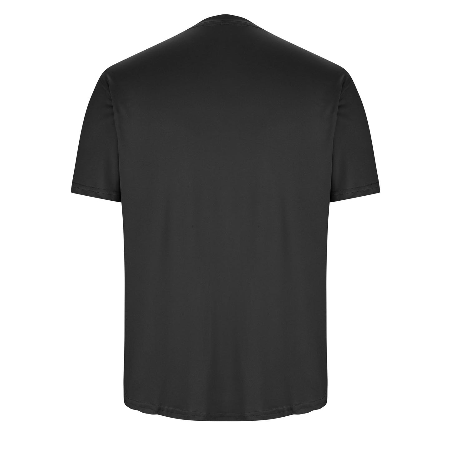 Men's Sport Shirt Short Sleeve Workout Dry Fit, Black T-shirt